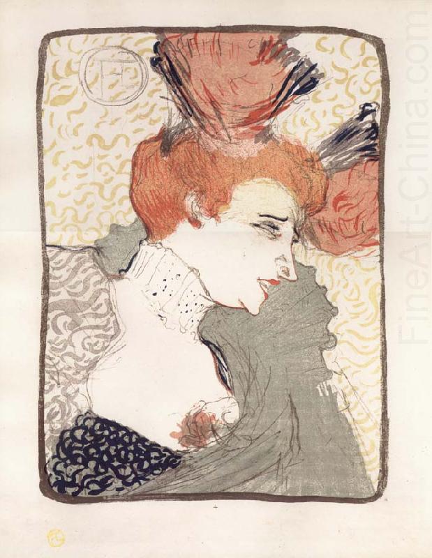 Bust of Marcelle Lender, Henri  Toulouse-Lautrec